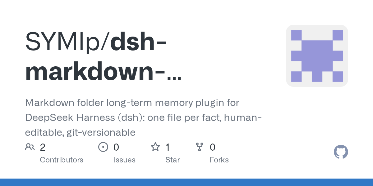SYMlp/dsh-markdown-memory Screenshot preview