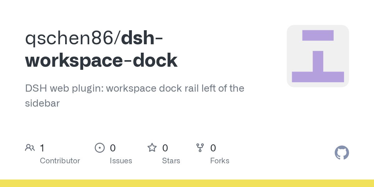qschen86/dsh-workspace-dock Screenshot preview