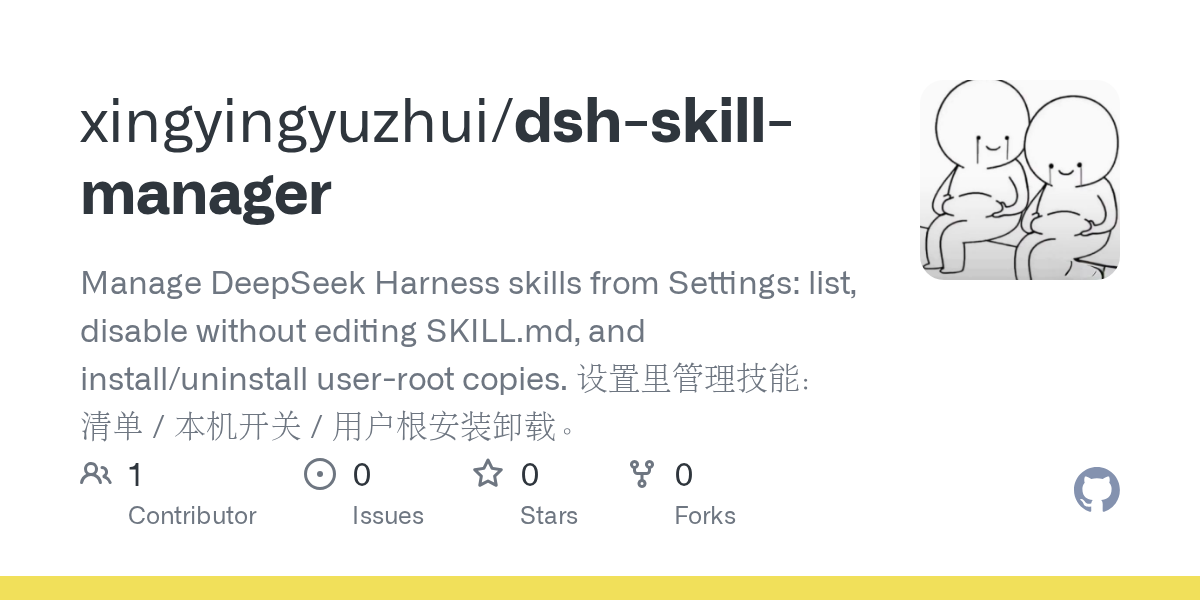 xingyingyuzhui/dsh-skill-manager Screenshot preview