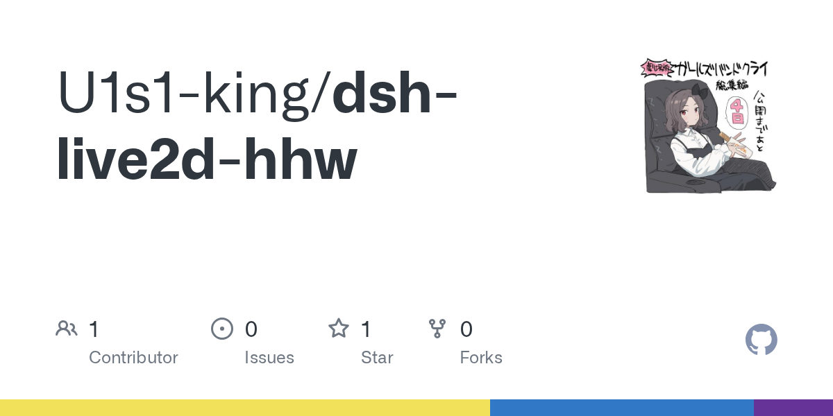 U1s1-king/dsh-live2d-hhw Screenshot preview