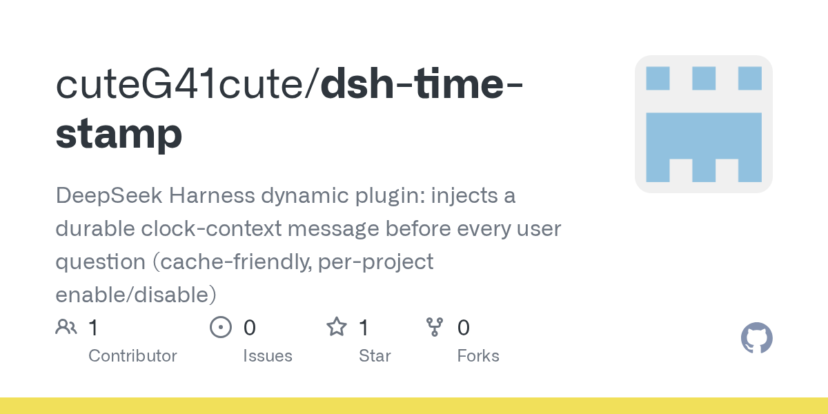 cuteG41cute/dsh-time-stamp Screenshot preview