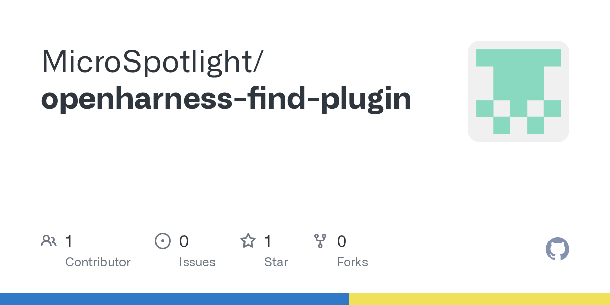 MicroSpotlight/openharness-find-plugin Screenshot preview