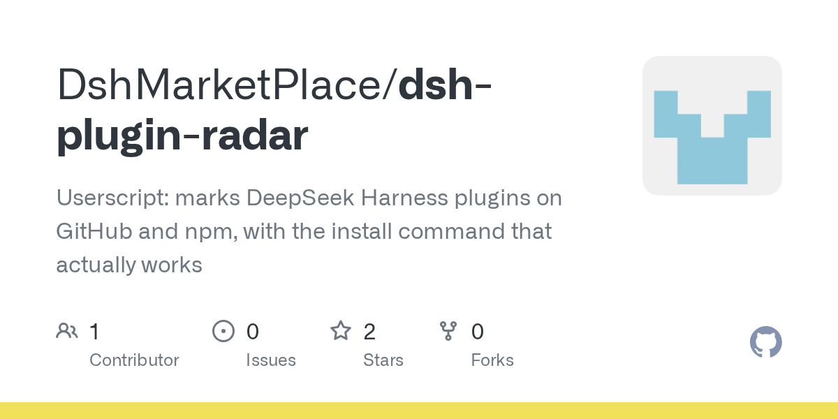 DshMarketPlace/dsh-plugin-radar Screenshot preview