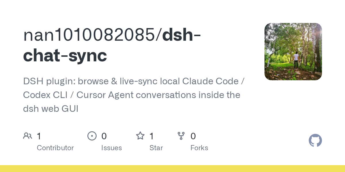 nan1010082085/dsh-chat-sync Screenshot preview