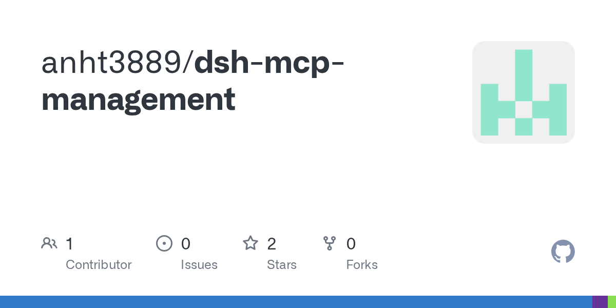anht3889/dsh-mcp-management Screenshot preview
