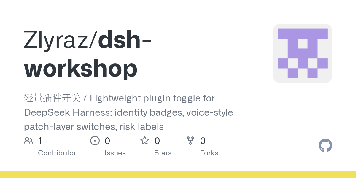 Zlyraz/dsh-workshop Screenshot preview