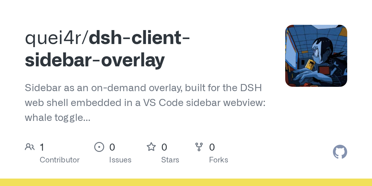 quei4r/dsh-client-sidebar-overlay Screenshot preview