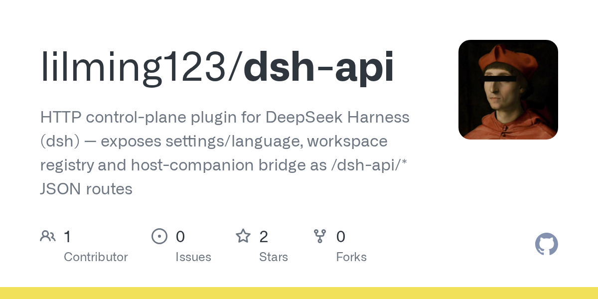 lilming123/dsh-api Screenshot preview