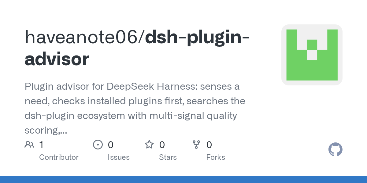 haveanote06/dsh-plugin-advisor Screenshot preview