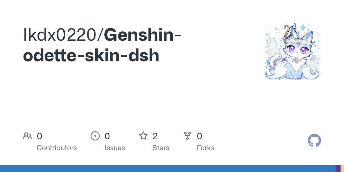 lkdx0220/Genshin-odette-skin-dsh Screenshot preview
