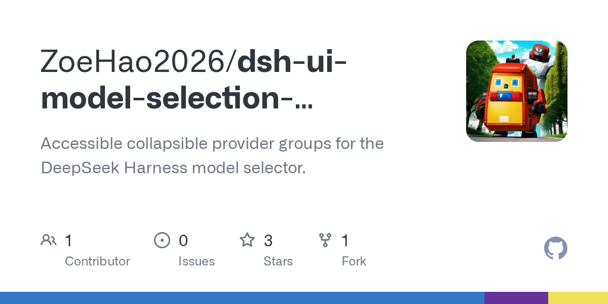 ZoeHao2026/dsh-ui-model-selection-collapsible Screenshot preview