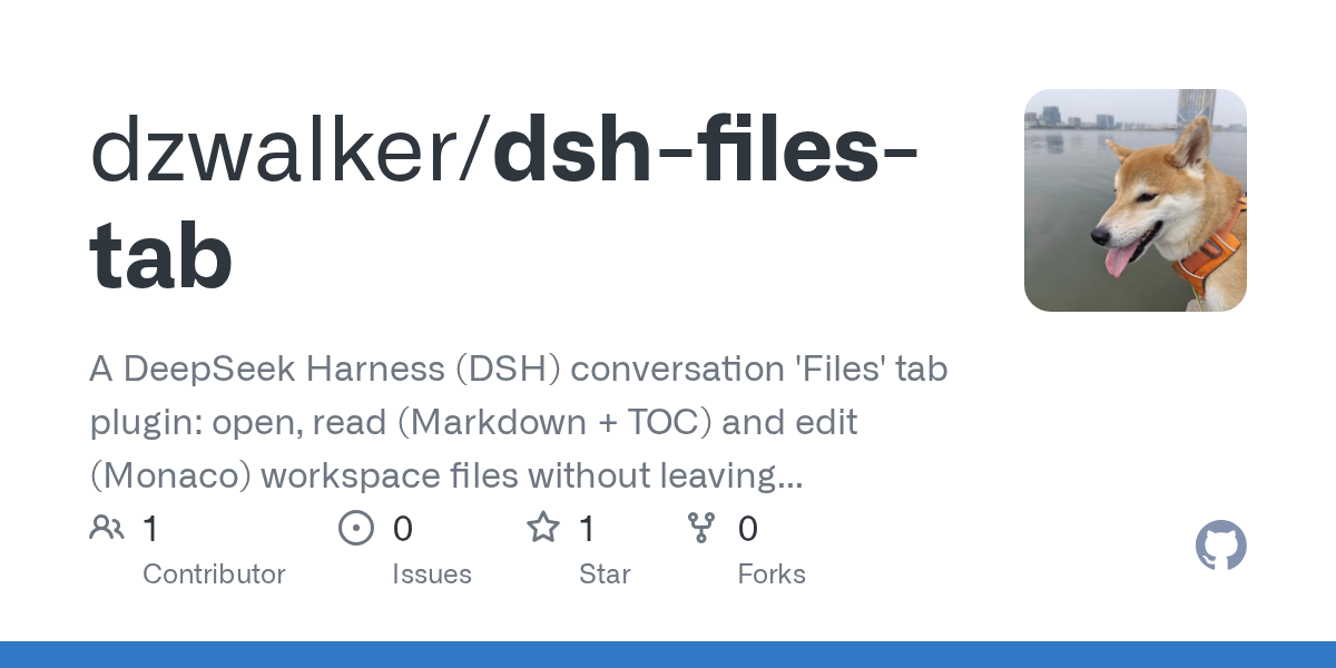 dzwalker/dsh-files-tab Screenshot preview