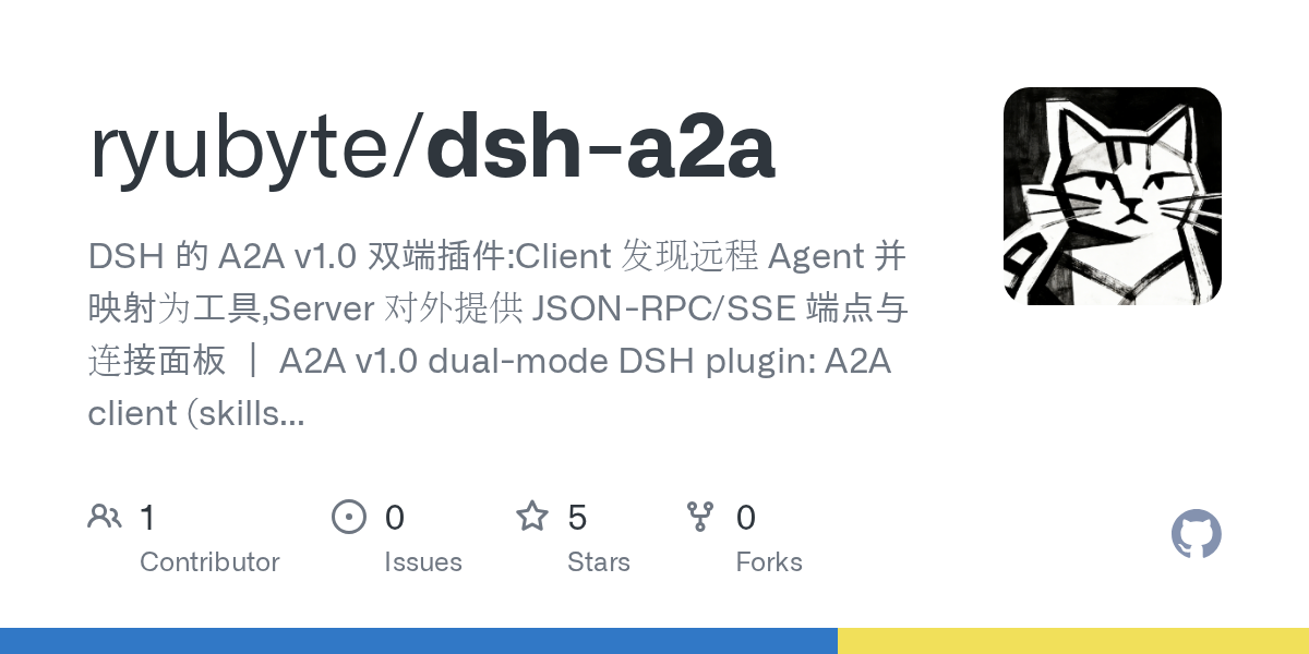 ryubyte/dsh-a2a Screenshot preview