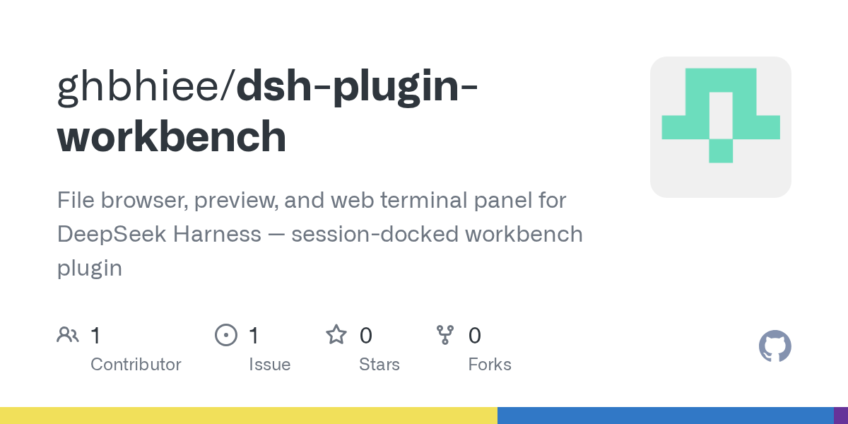 ghbhiee/dsh-plugin-workbench Screenshot preview
