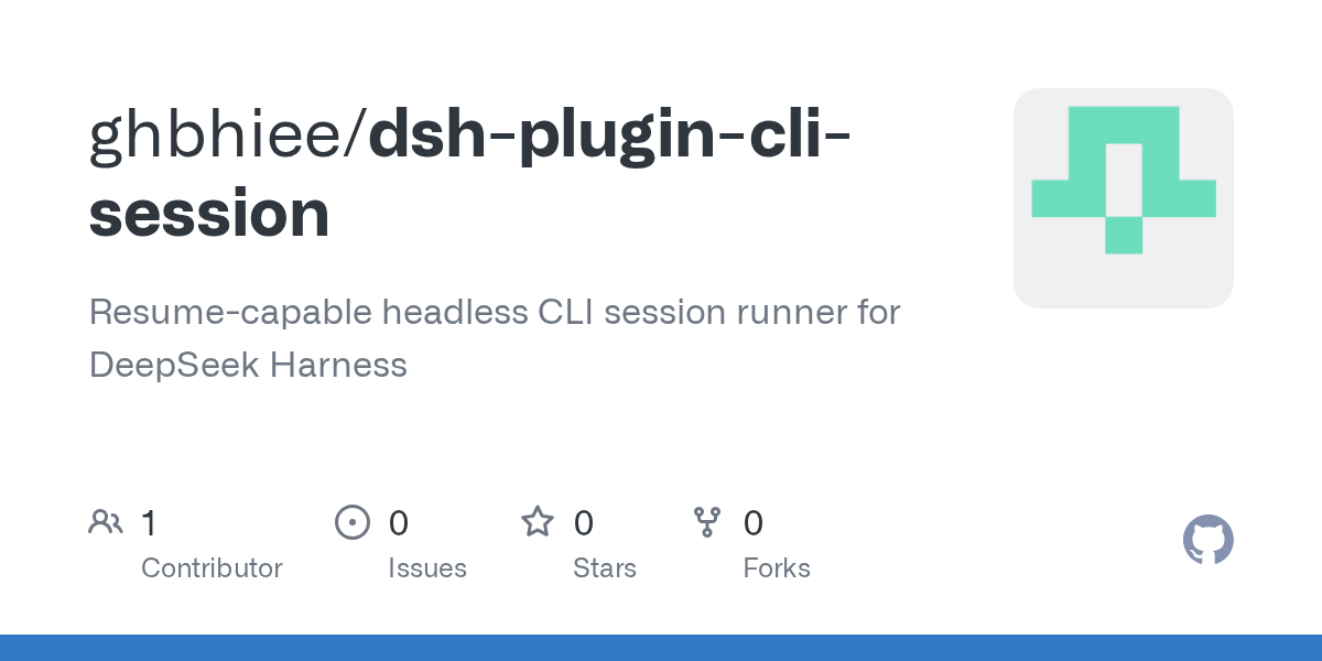 ghbhiee/dsh-plugin-cli-session Screenshot preview