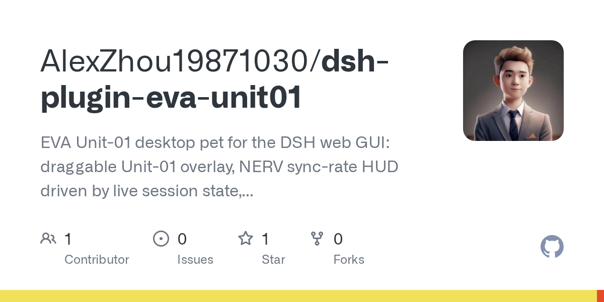 AlexZhou19871030/dsh-plugin-eva-unit01 Screenshot preview
