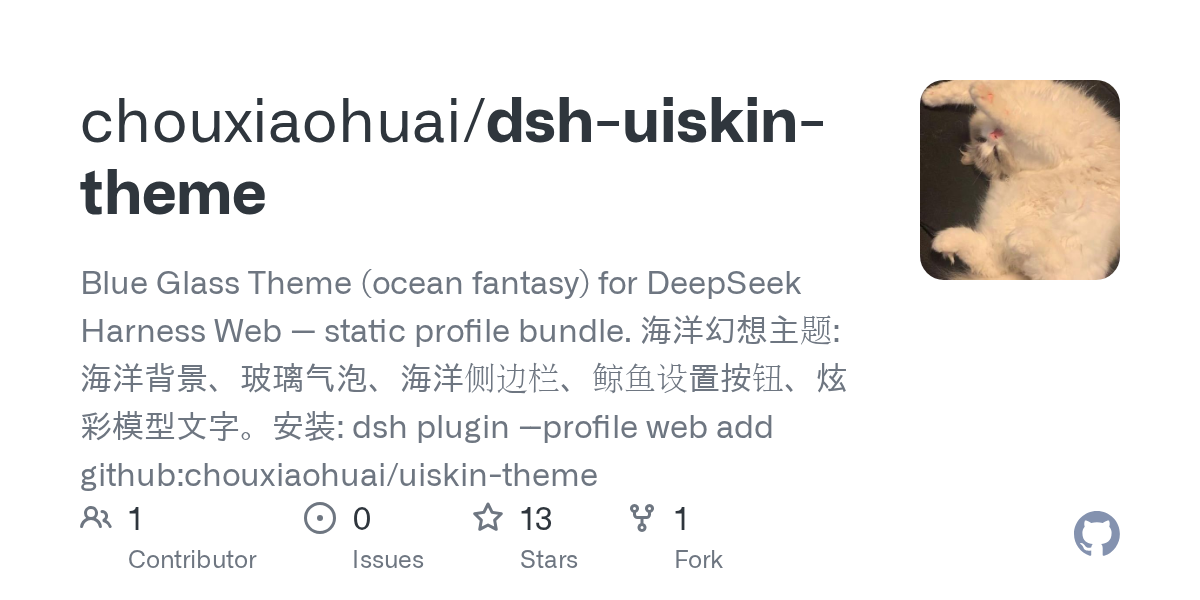 chouxiaohuai/dsh-uiskin-theme Screenshot preview
