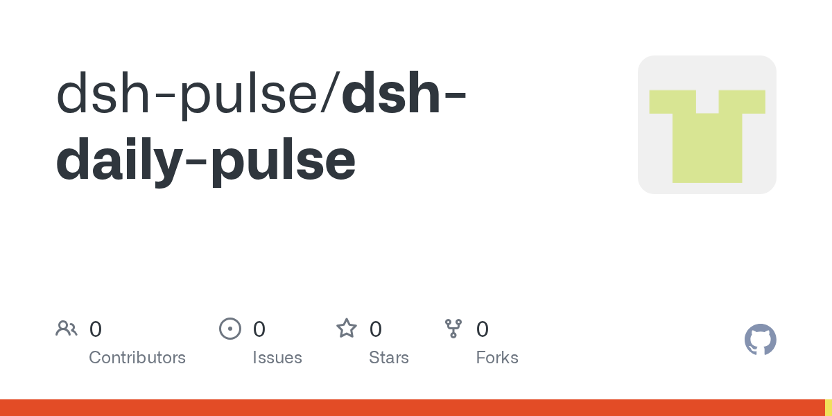 dsh-pulse/dsh-daily-pulse Screenshot preview