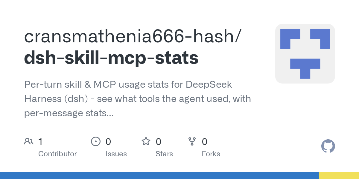 cransmathenia666-hash/dsh-skill-mcp-stats Screenshot preview
