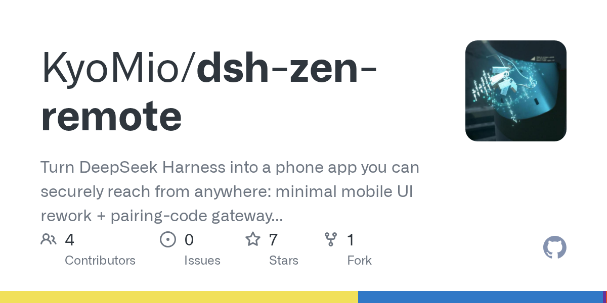 KyoMio/dsh-zen-remote Screenshot preview