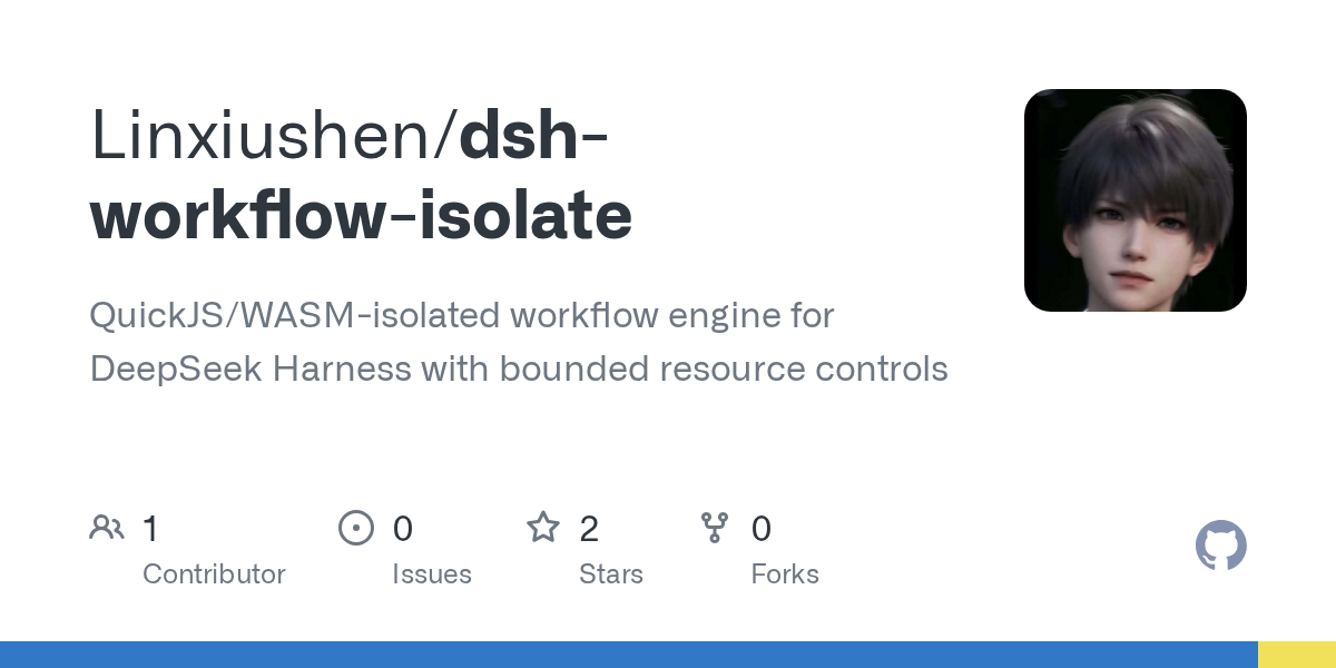 Linxiushen/dsh-workflow-isolate Screenshot preview