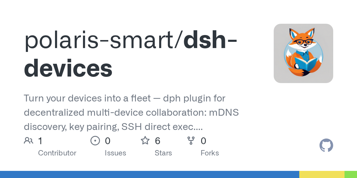 polaris-smart/dsh-devices Screenshot preview