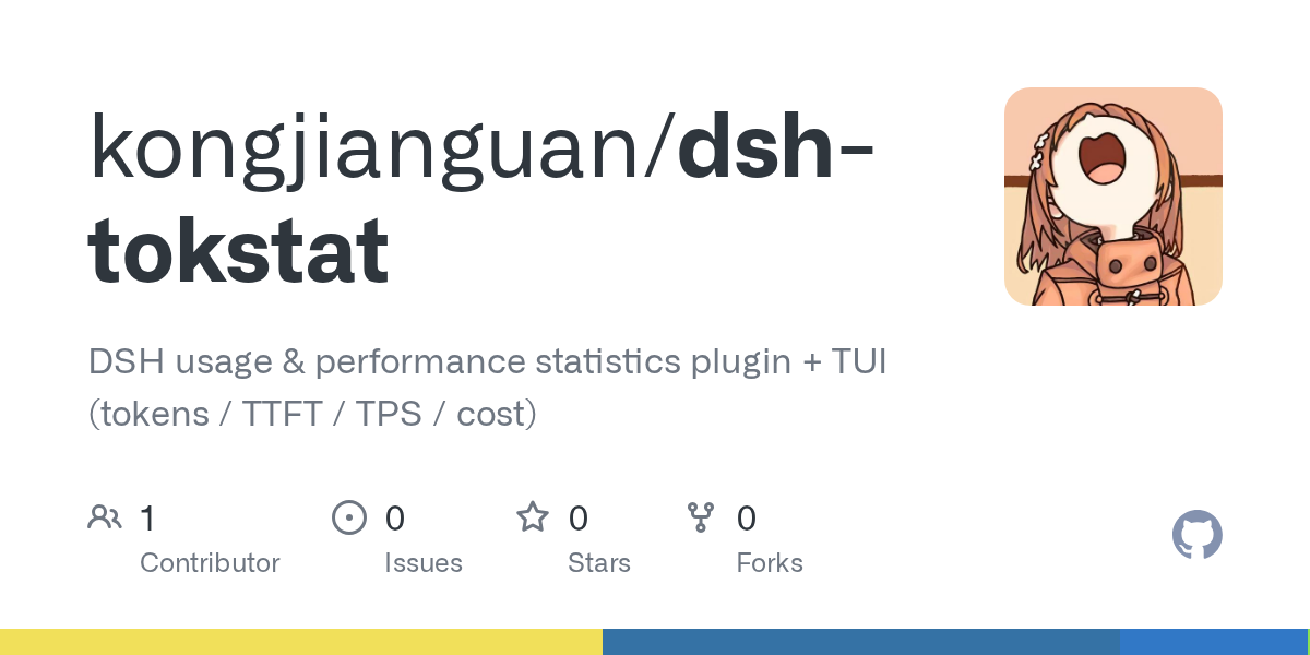 kongjianguan/dsh-tokstat Screenshot preview