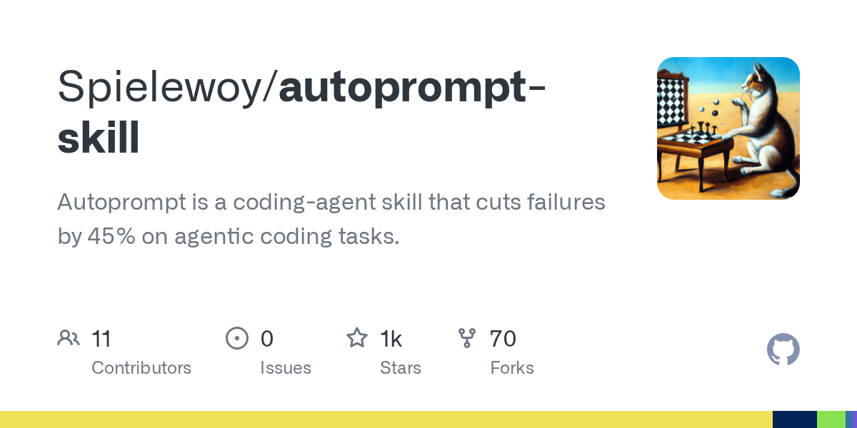 Spielewoy/autoprompt-skill Screenshot preview