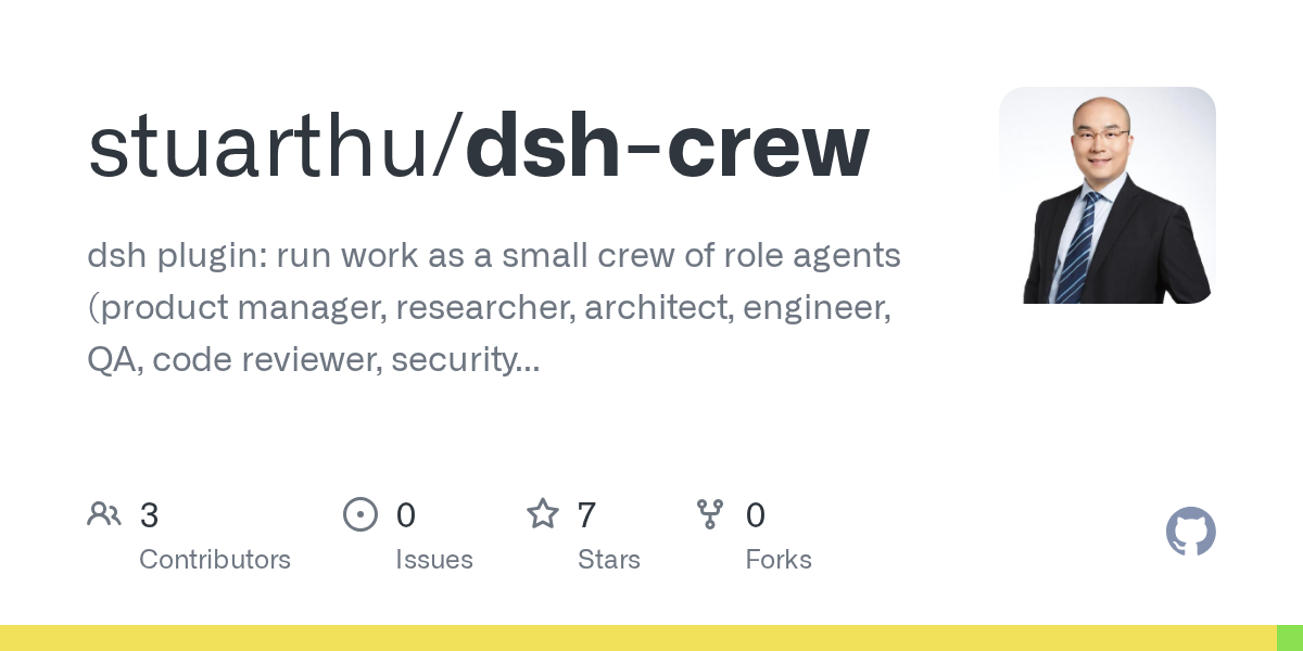 stuarthu/dsh-crew Screenshot preview