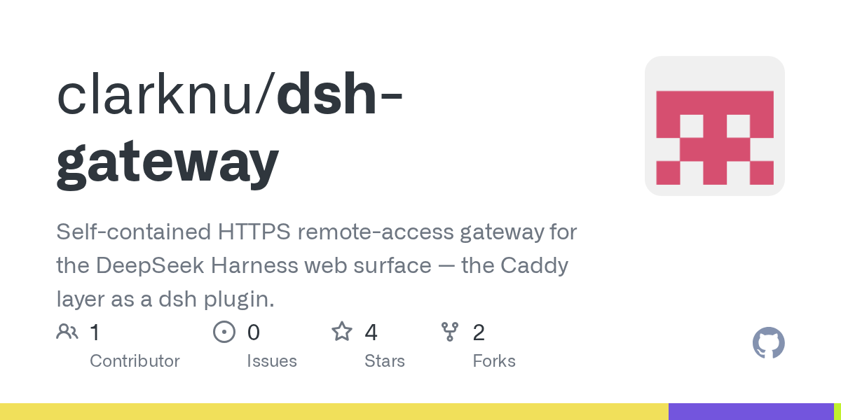 clarknu/dsh-gateway Screenshot preview