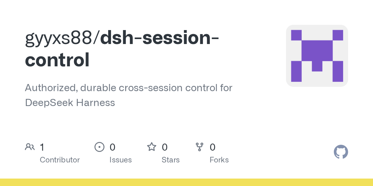 gyyxs88/dsh-session-control Screenshot preview