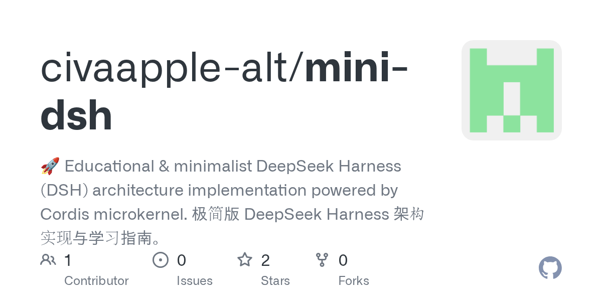 civaapple-alt/mini-dsh Screenshot preview