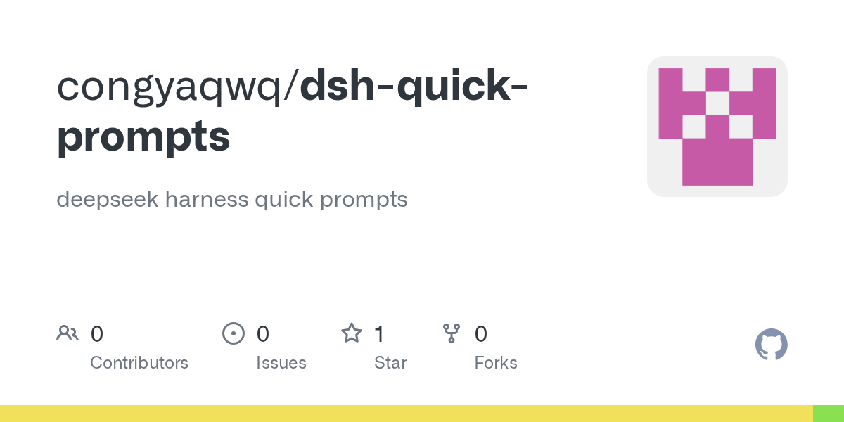 congyaqwq/dsh-quick-prompts Screenshot preview
