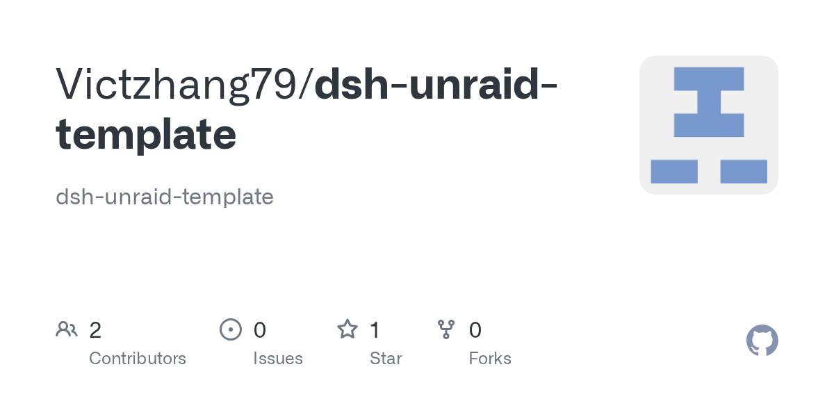 Victzhang79/dsh-unraid-template Screenshot preview