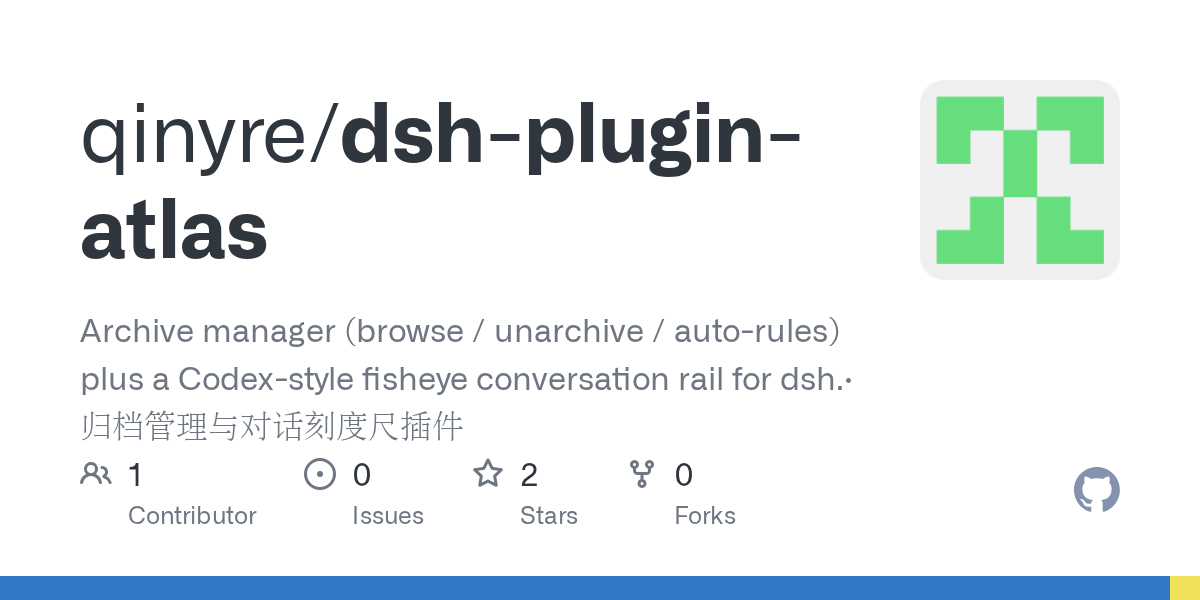 qinyre/dsh-plugin-atlas Screenshot preview