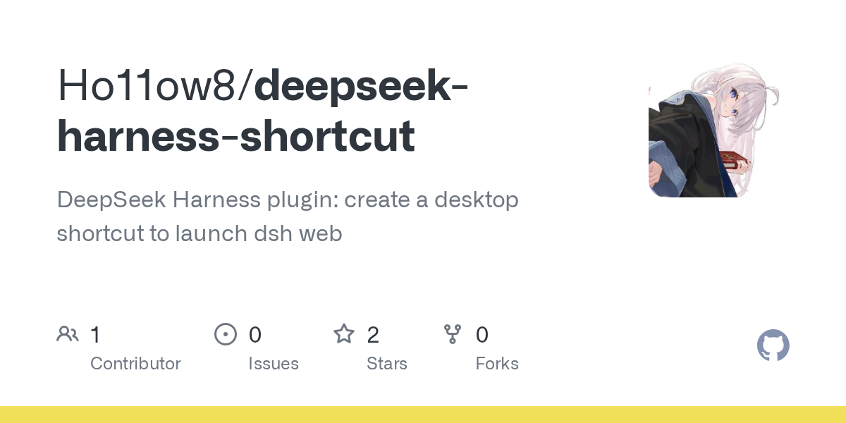 Ho11ow8/deepseek-harness-shortcut Screenshot preview