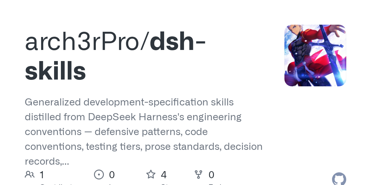 arch3rPro/dsh-skills Screenshot preview