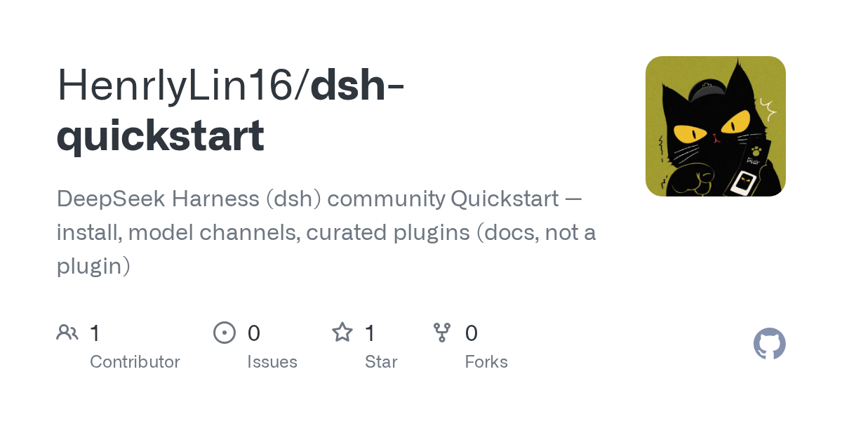 HenrlyLin16/dsh-quickstart Screenshot preview