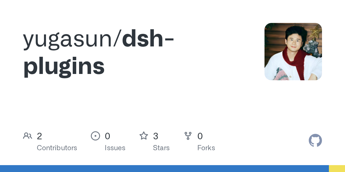 yugasun/dsh-plugins Screenshot preview