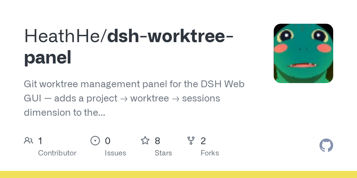 HeathHe/dsh-worktree-panel Screenshot preview