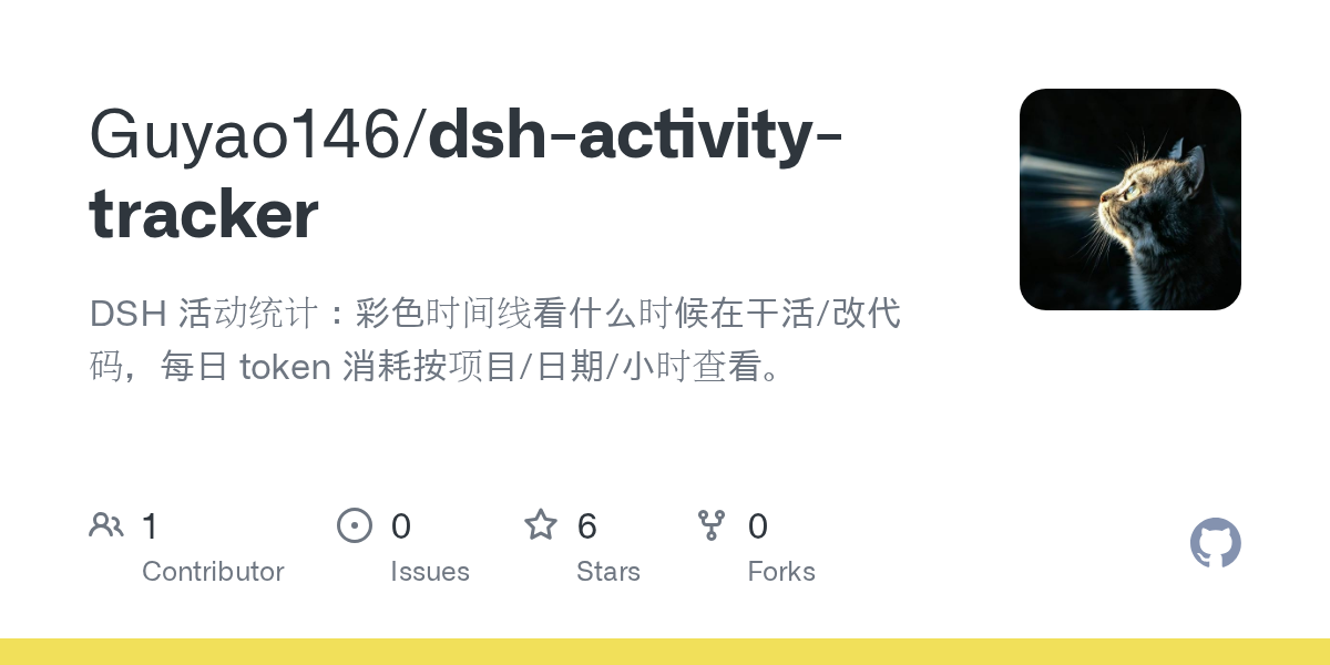 Guyao146/dsh-activity-tracker Screenshot preview