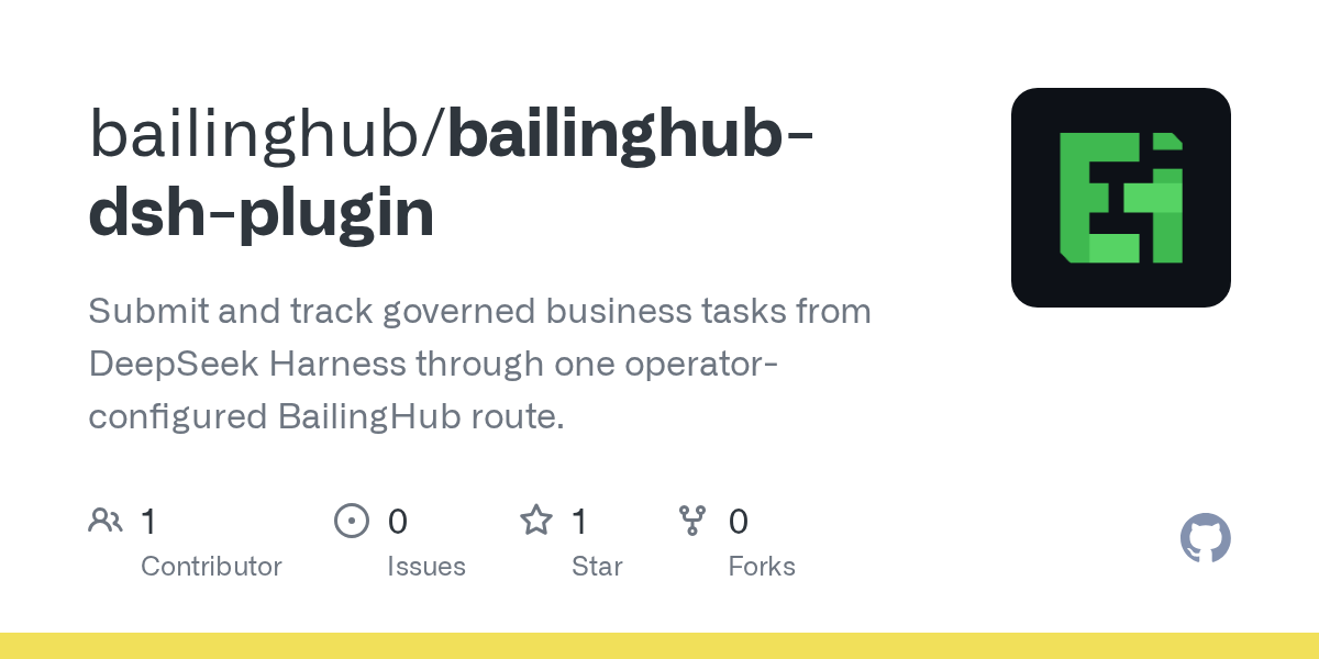 bailinghub/bailinghub-dsh-plugin Screenshot preview