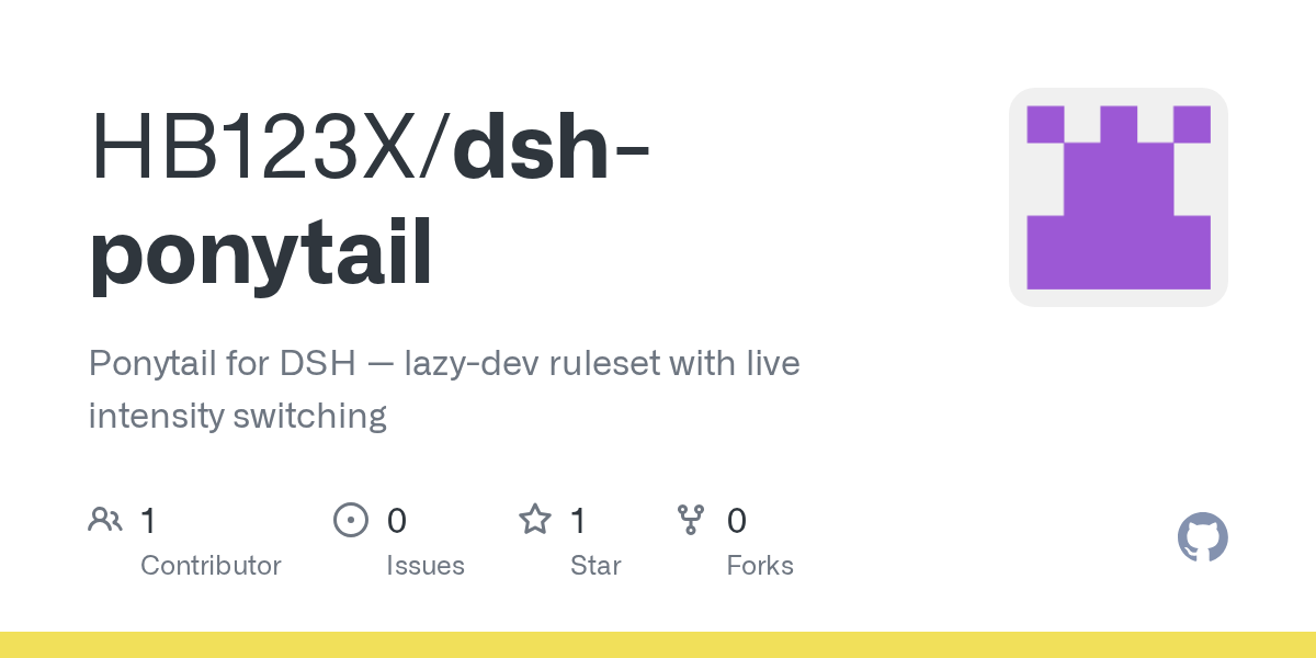 HB123X/dsh-ponytail Screenshot preview
