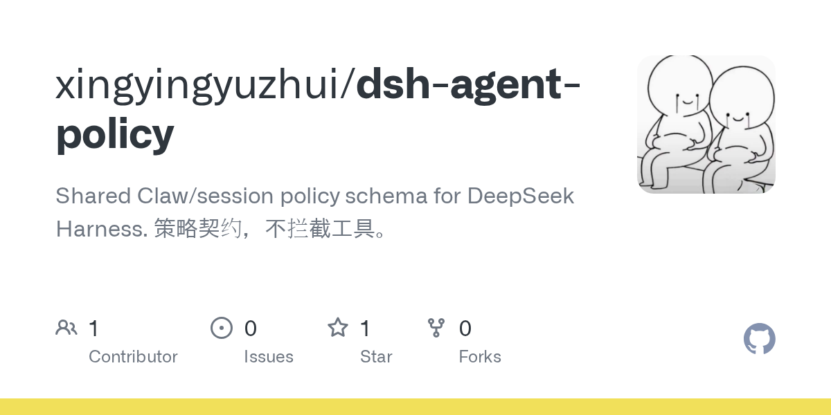 xingyingyuzhui/dsh-agent-policy Screenshot preview