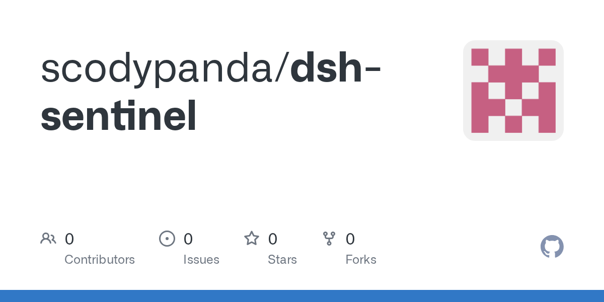 scodypanda/dsh-sentinel Screenshot preview