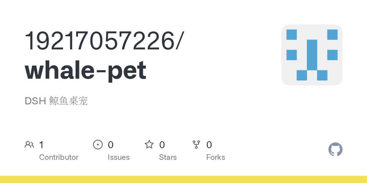 19217057226/whale-pet Screenshot preview