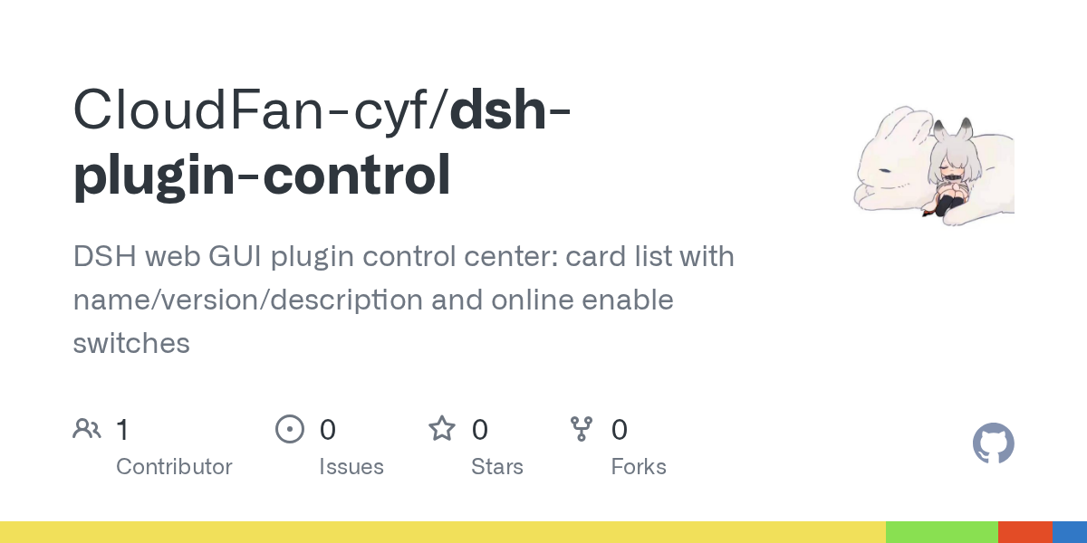CloudFan-cyf/dsh-plugin-control Screenshot preview