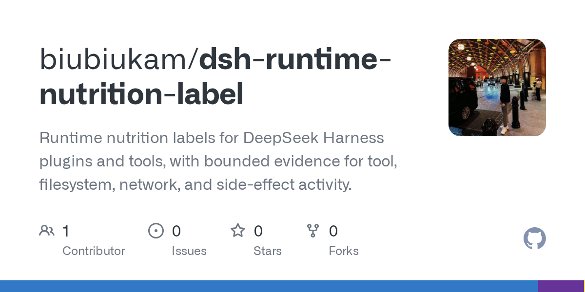 biubiukam/dsh-runtime-nutrition-label Screenshot preview