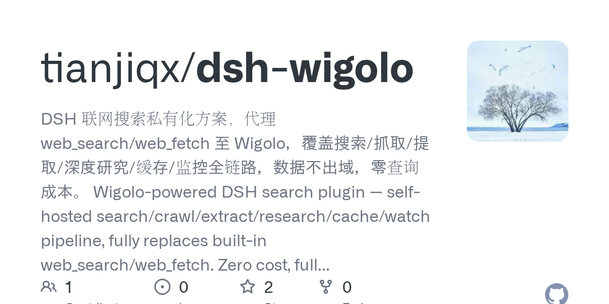 tianjiqx/dsh-wigolo Screenshot preview
