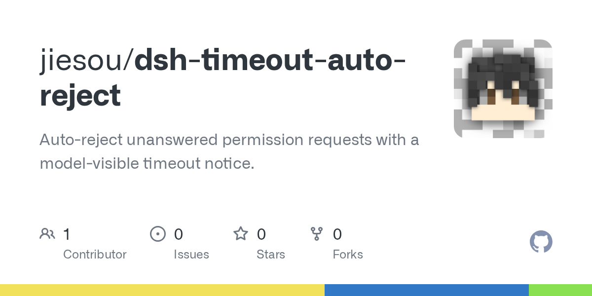 jiesou/dsh-timeout-auto-reject Screenshot preview